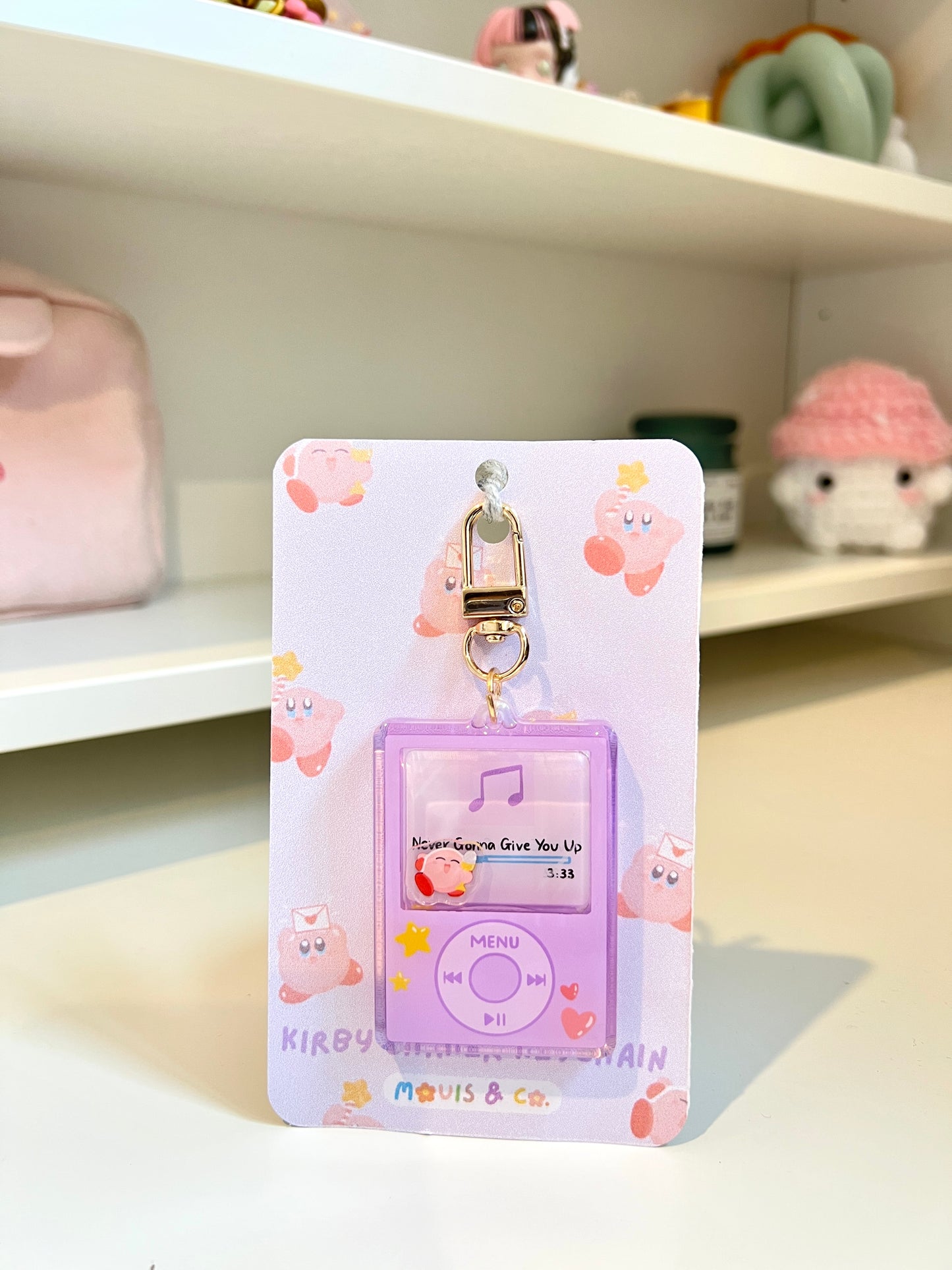 iPod Kirby Shaker Keychain