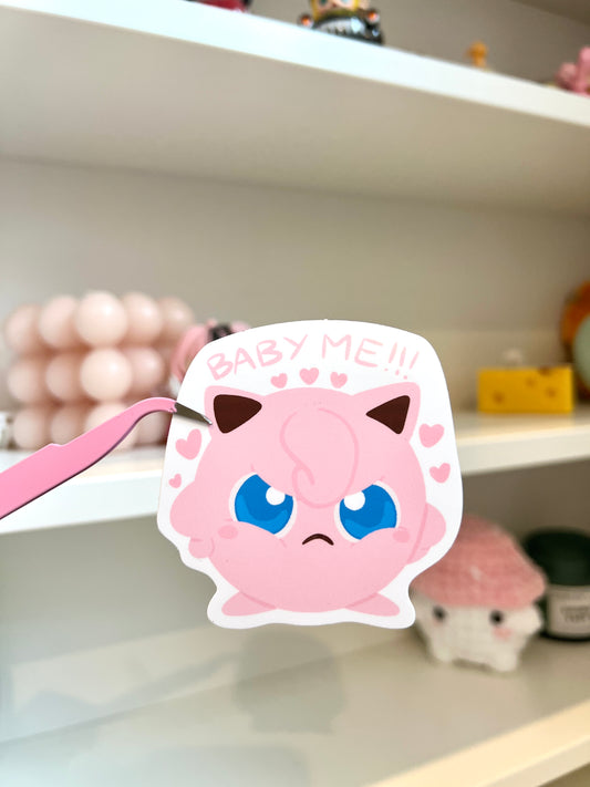 Baby Me Die-cut Sticker