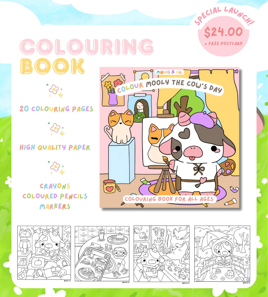 Mooly Colouring Book Vol 1