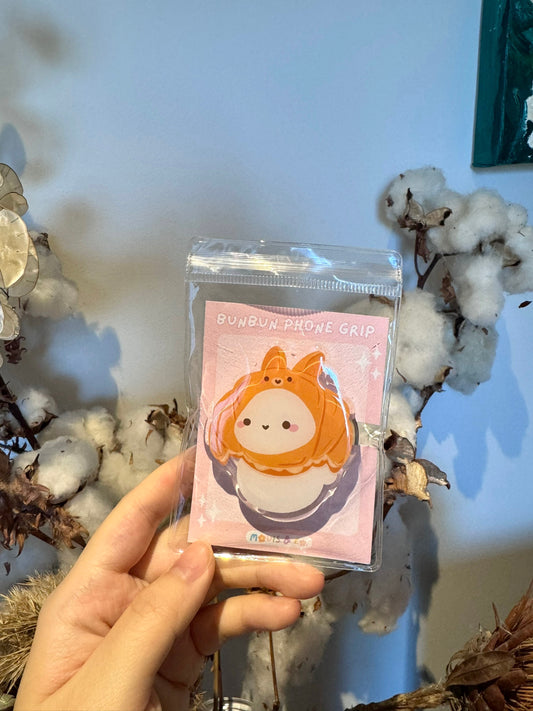 Croissant BunBun Phone Grip