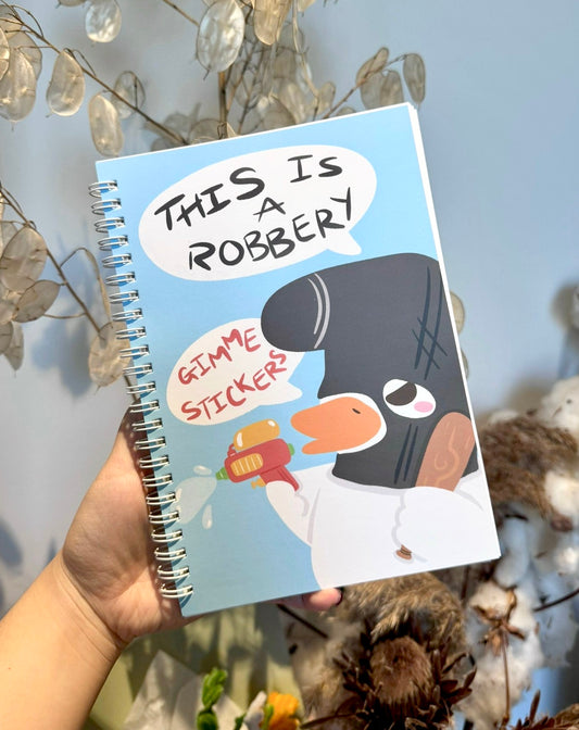 Sticker Robbery Reusable Sticker Book