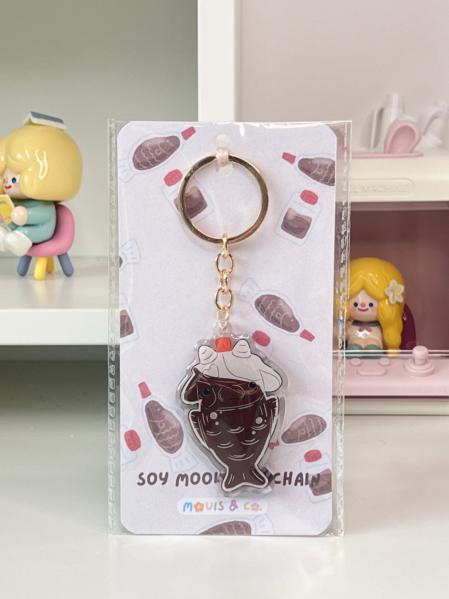 Mooly Soy Keychain