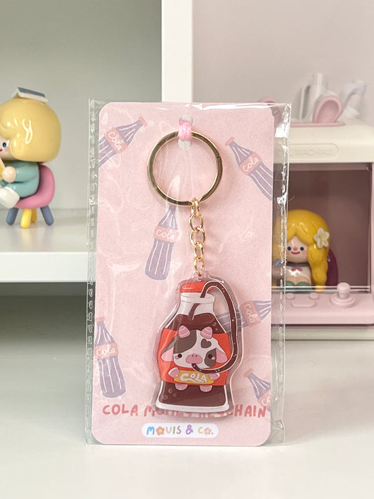 Mooly Cola Keychain