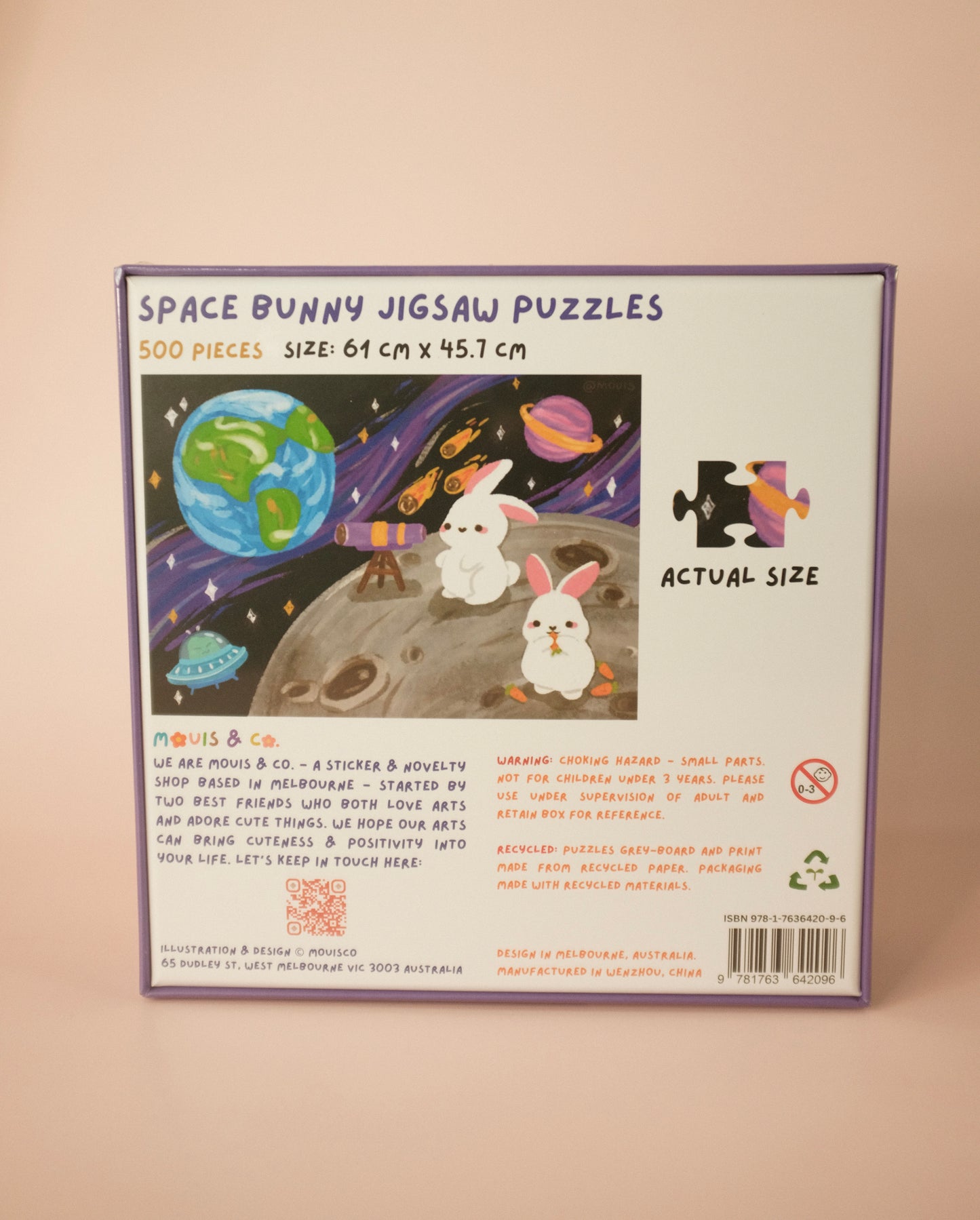 Space Bunny Jigsaw Puzzles 500 PCS