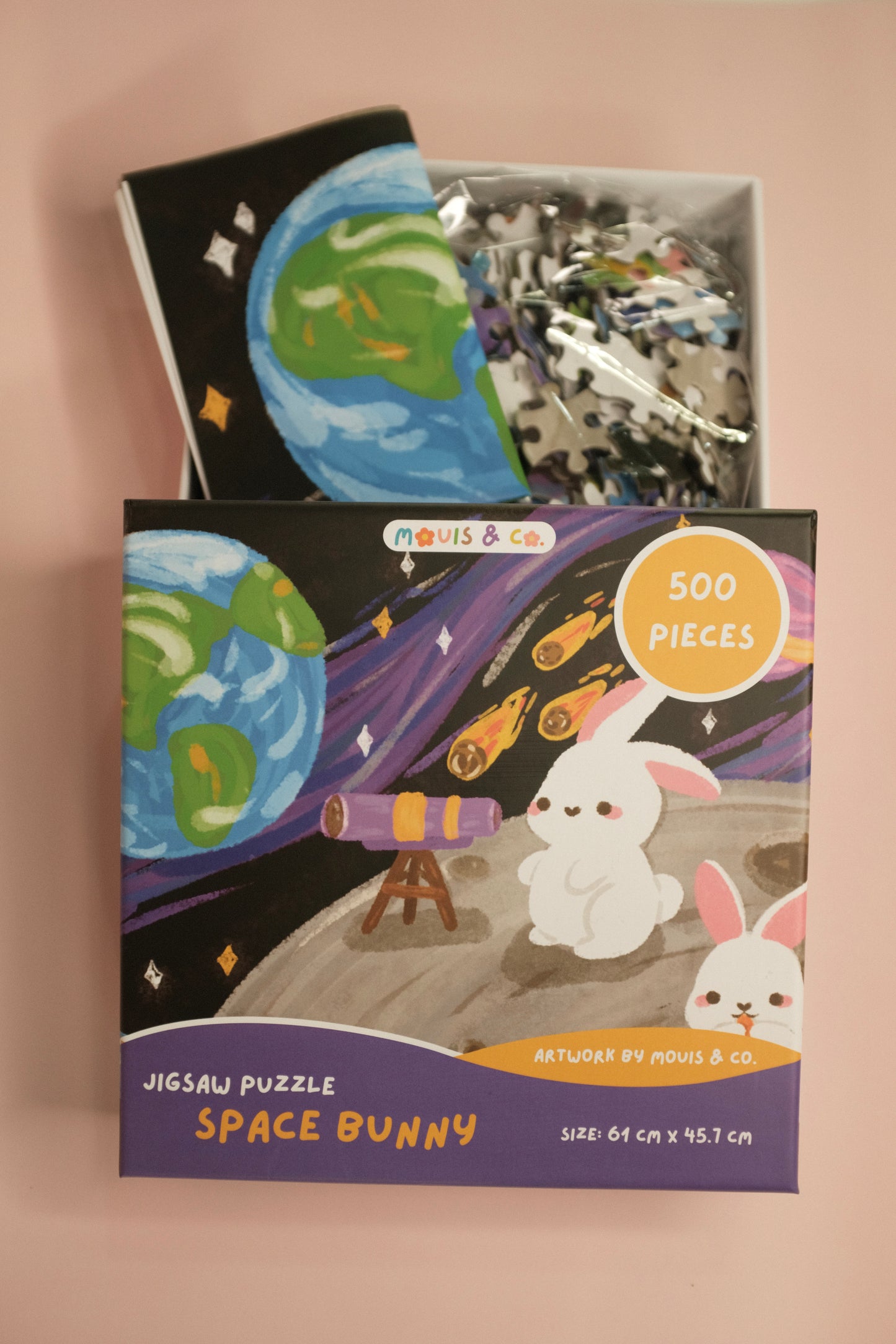 Space Bunny Jigsaw Puzzles 500 PCS