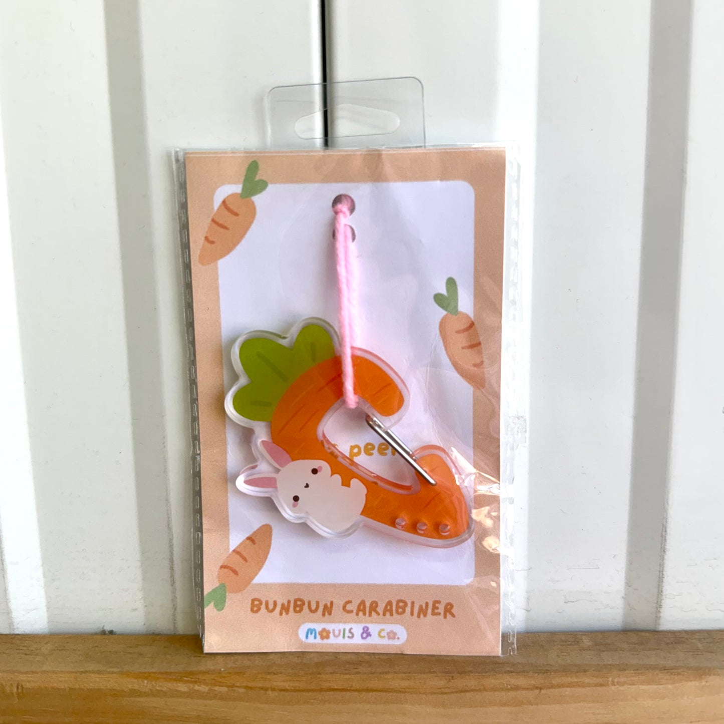 BunBun Carrot Carabiner