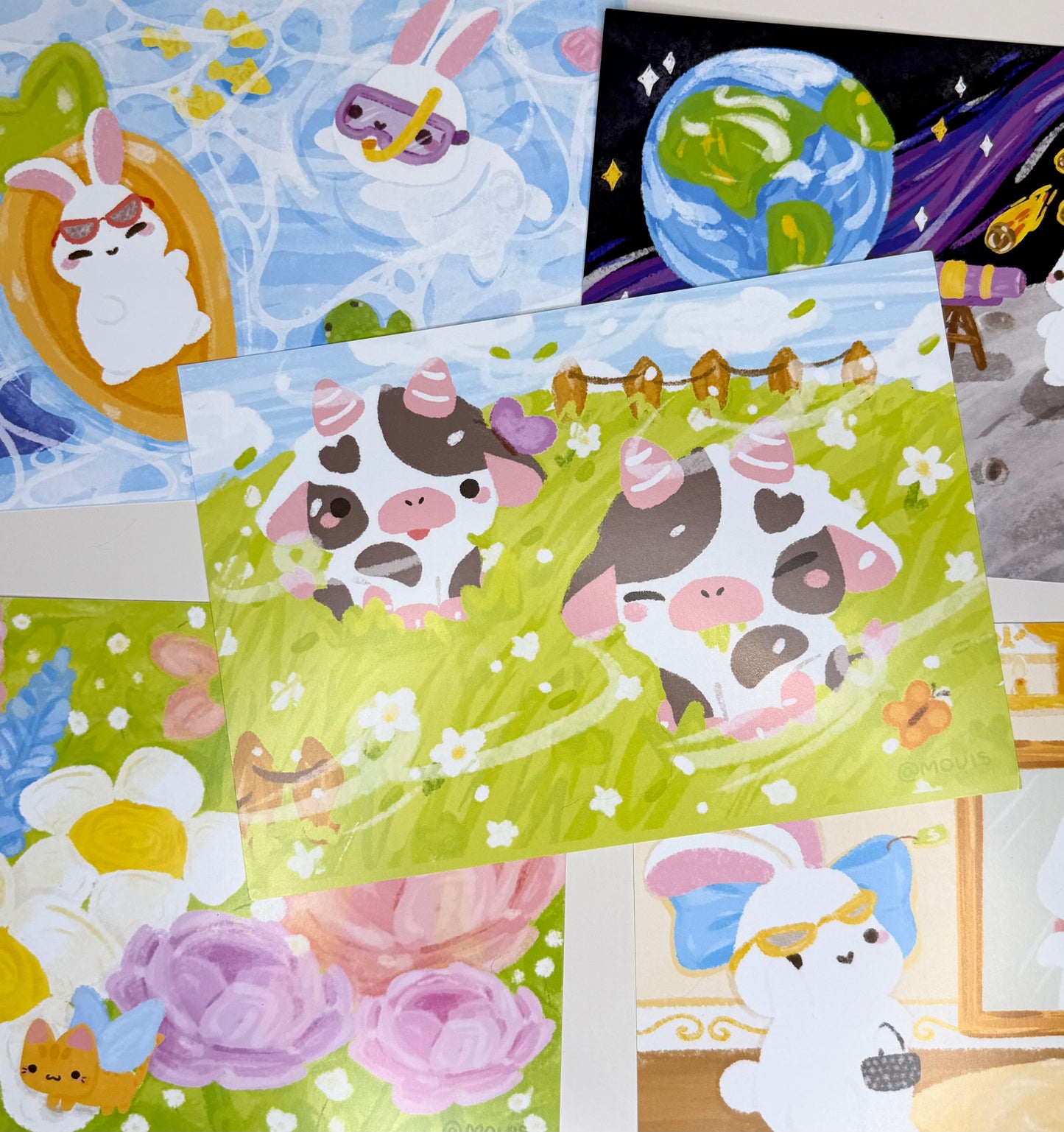 Bundle A5 Art Print - Mouis Land