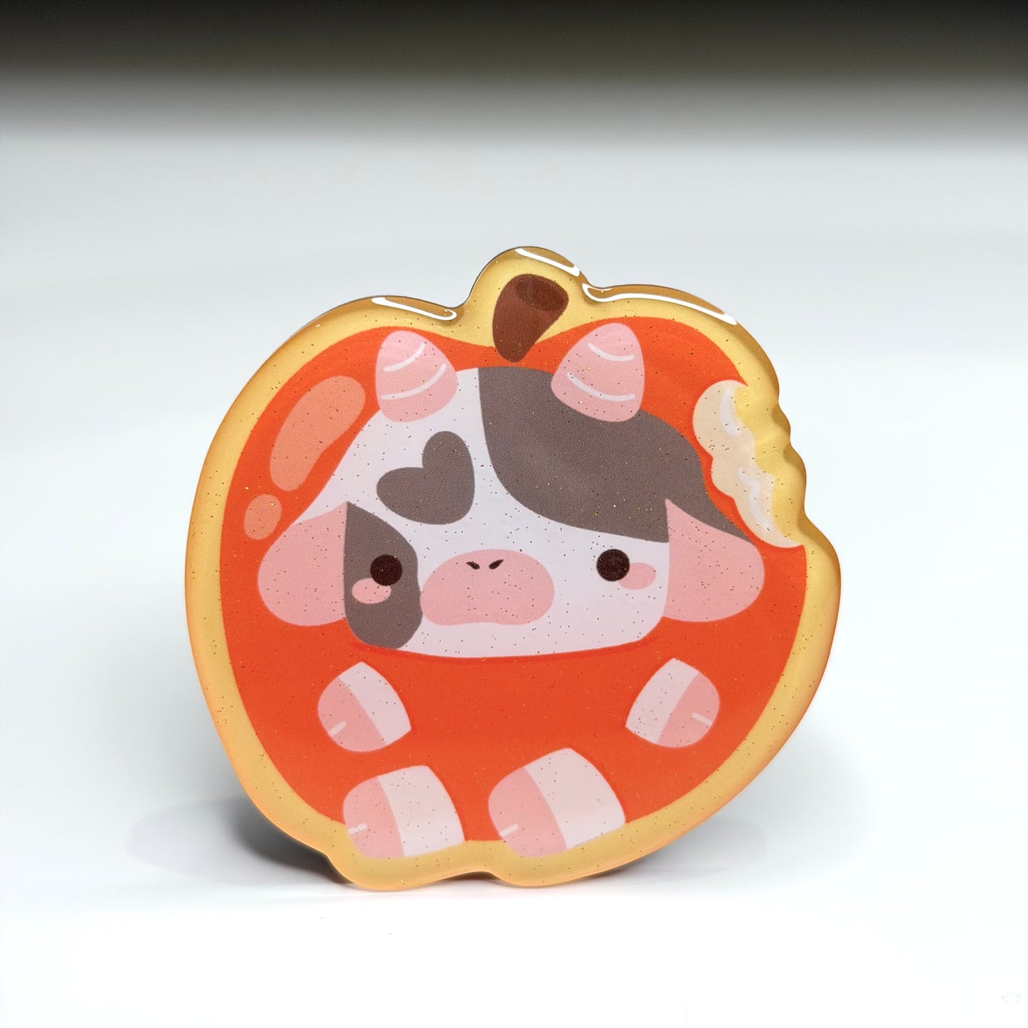 Apple Mooly Glitter Magnet