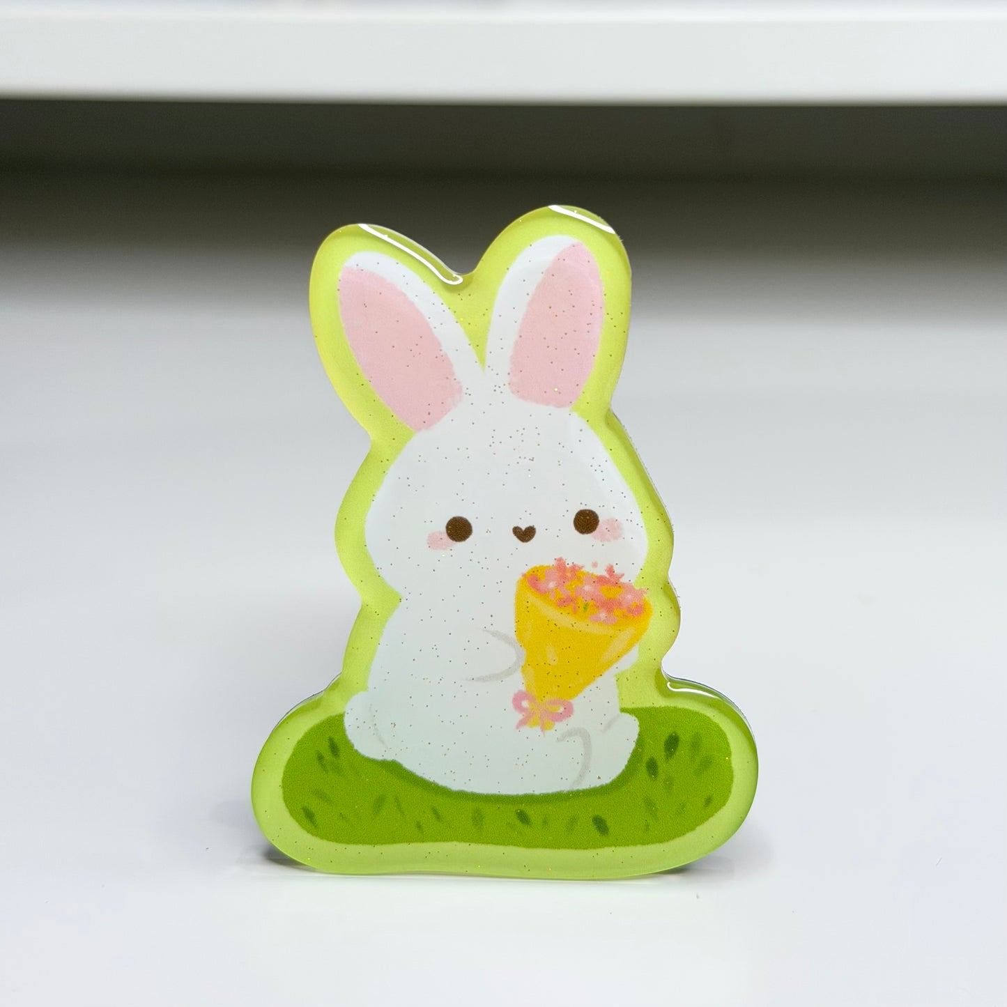 Bouquet BunBun Glitter Magnet