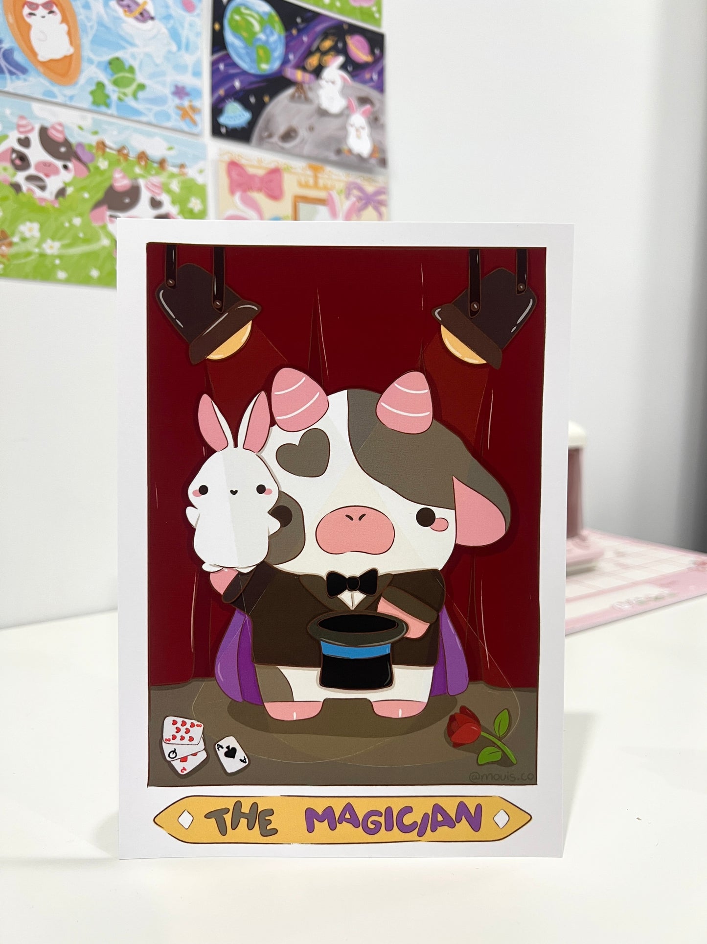 The Magician Tarot A5 Art Print