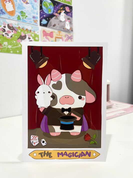 The Magician Tarot A5 Art Print