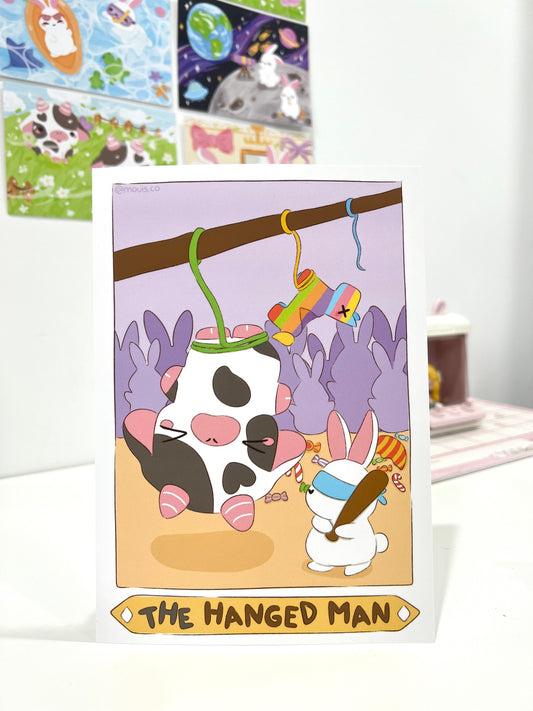 The Hanged Man Tarot A5 Art Print