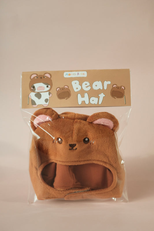 Bear Removable Hat for Mooly Plushies