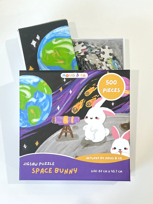Space Bunny Jigsaw Puzzles 500 PCS
