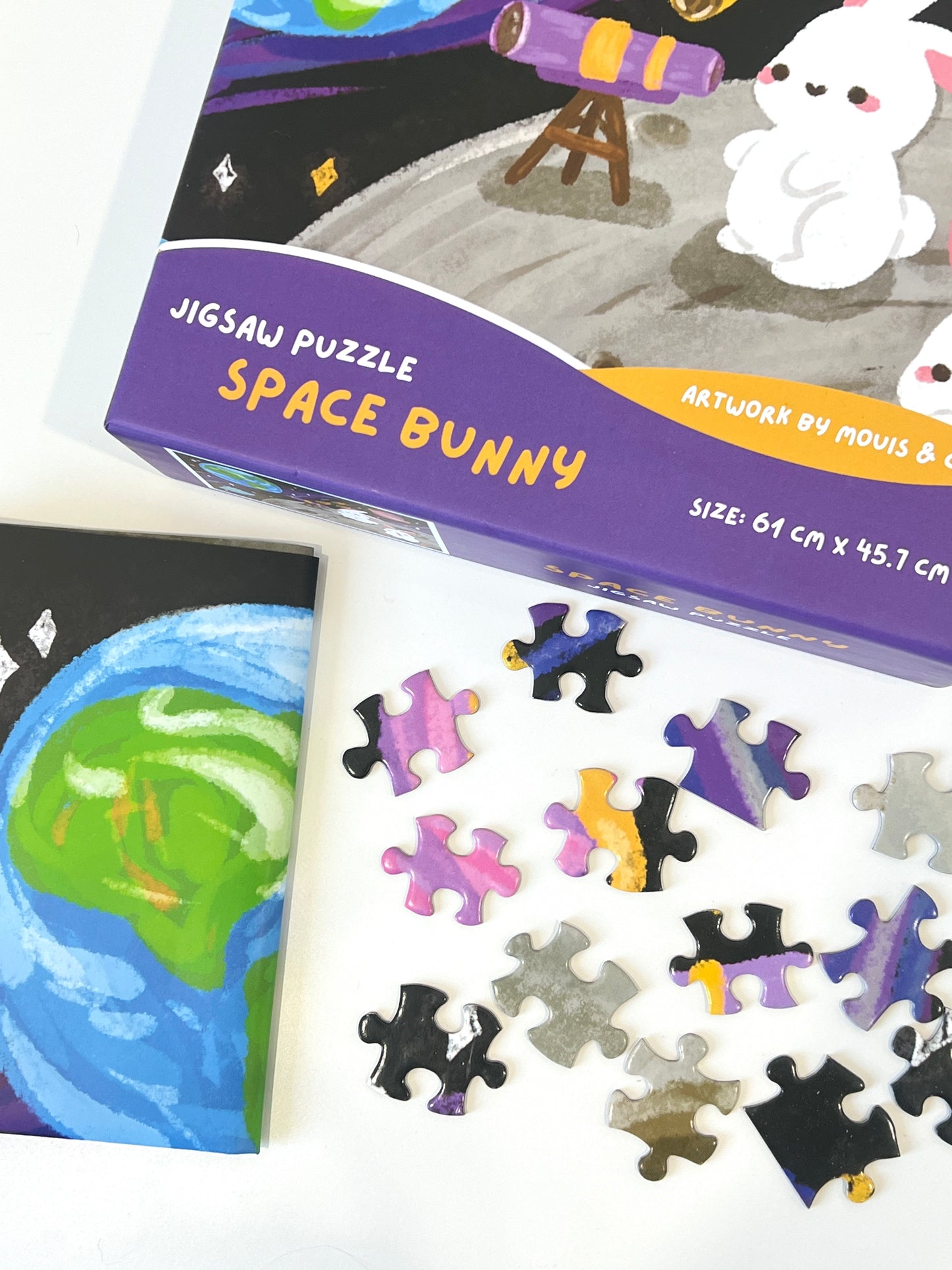 Space Bunny Jigsaw Puzzles 500 PCS