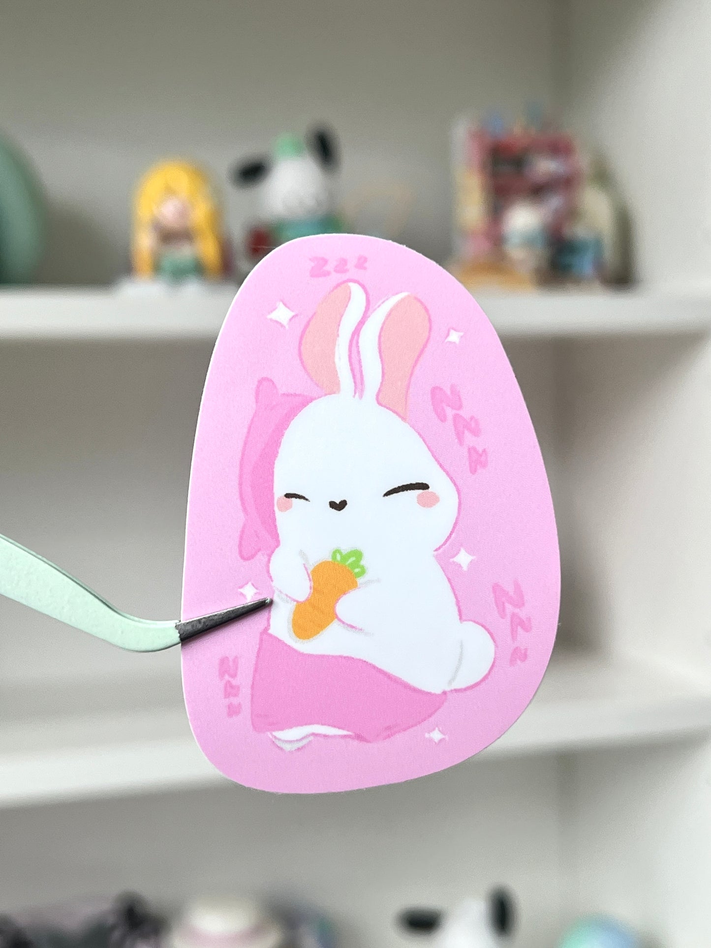 Night Night BunBun Die-Cut Sticker