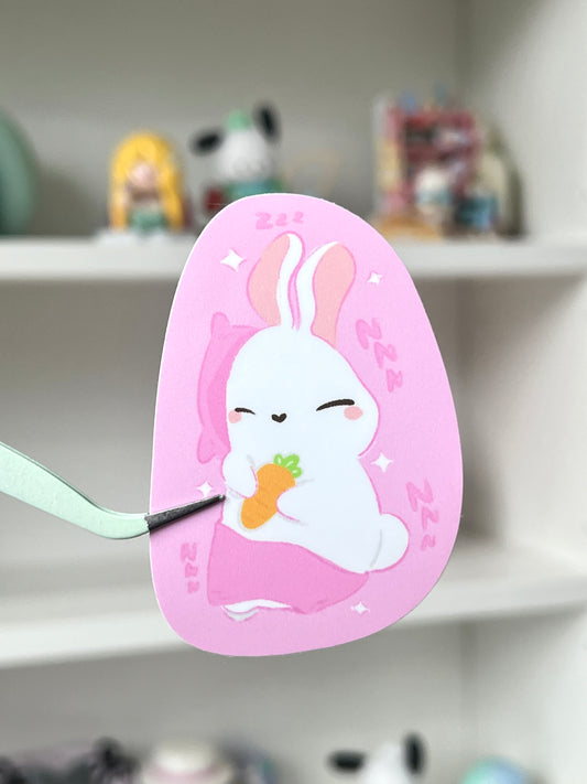 Night Night BunBun Die-Cut Sticker