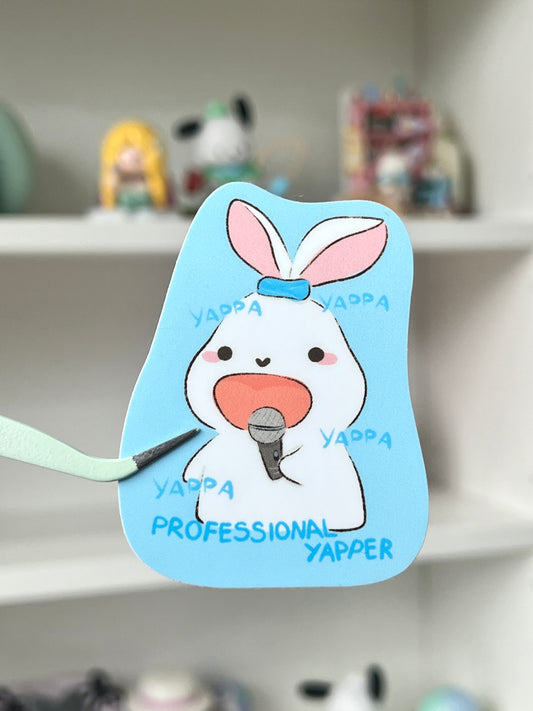 Professional Yapper Die-cut Sticker