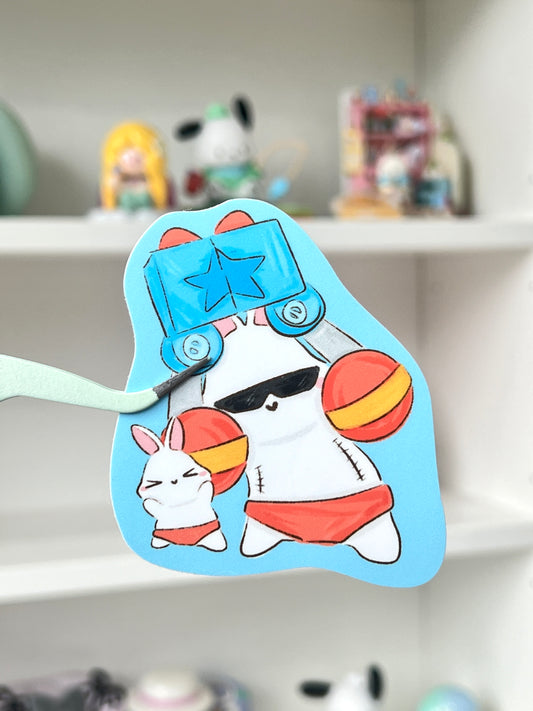 BunBun Franky Die-cut Sticker