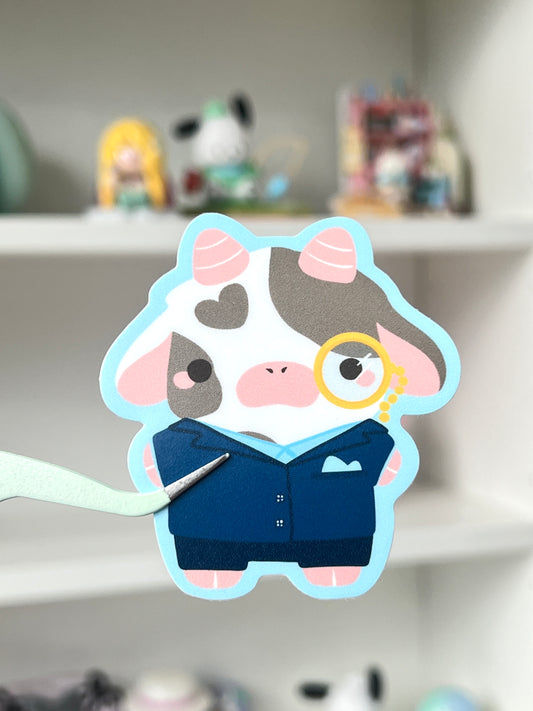 Sir Mooly The 3rd Die-cut Sticker