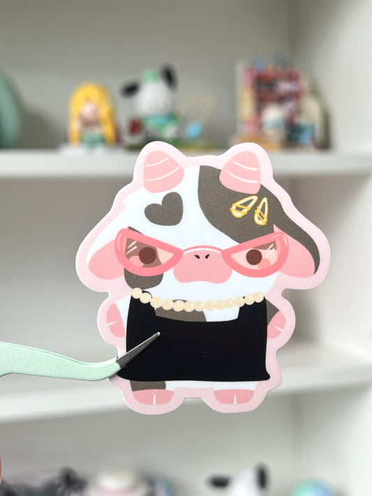 Cowco Chanel Die-cut Sticker