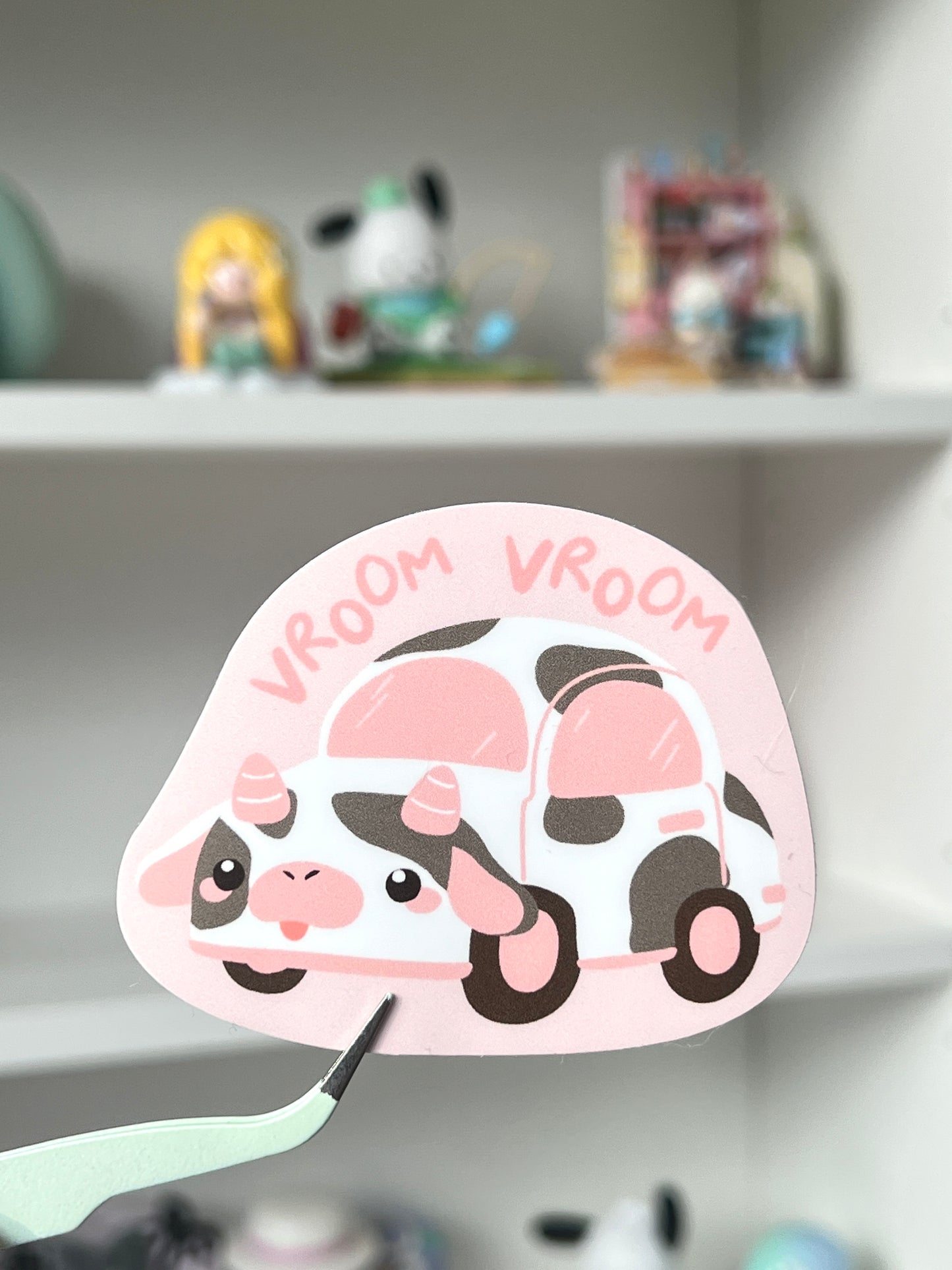 Vroom Vroom Die-cut Sticker