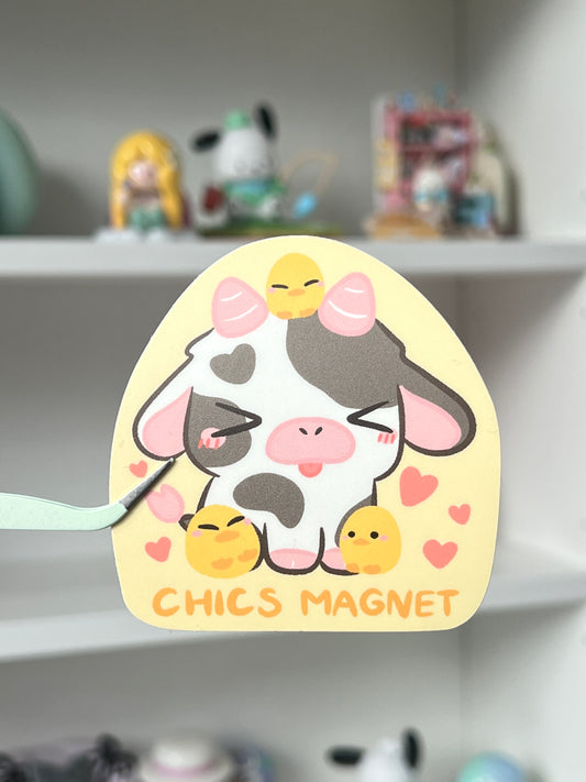 Chics Magnet Die-cut Sticker