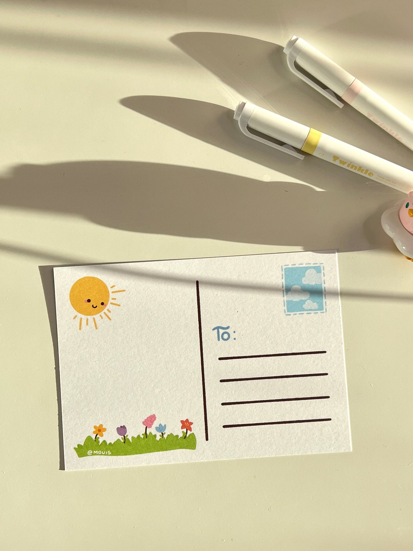 Mooly Breezy Afternoon A6 Postcard