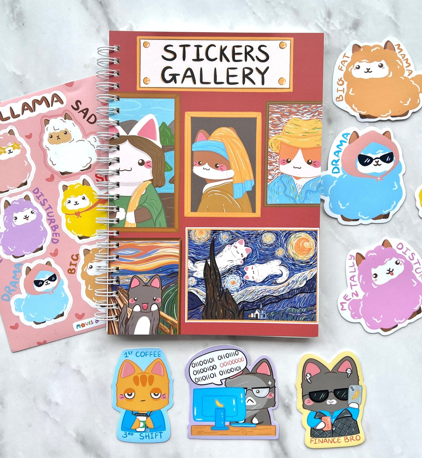 Sticker Gallery Reusable Sticker Book