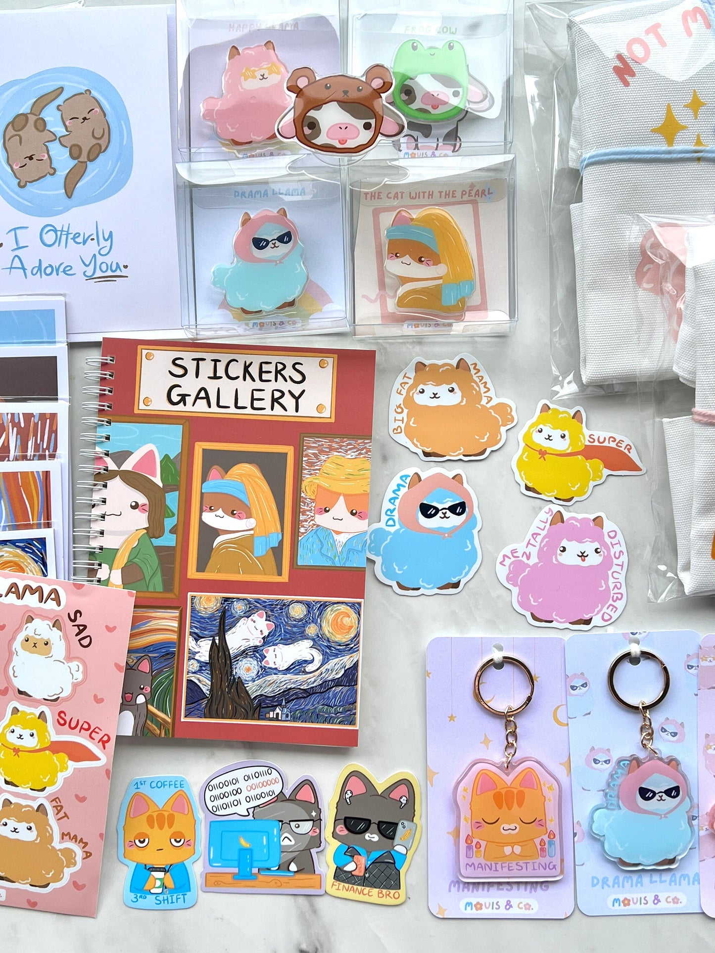 Bombastic Side Eye Die-cut Stickers
