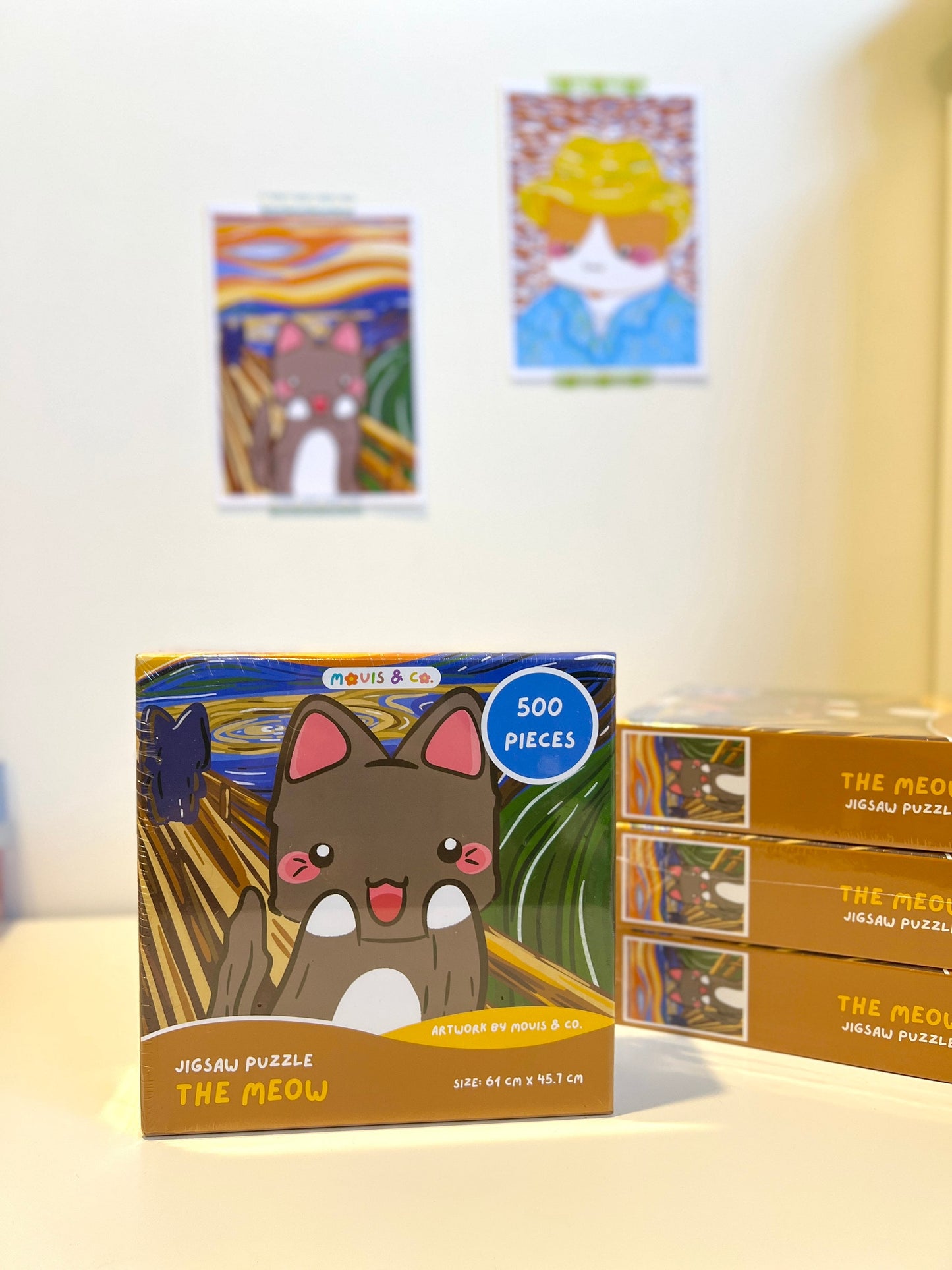 The Meow Jigsaw Puzzles 500 PCS