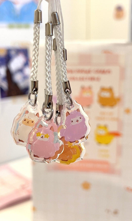 Llama Phone Charms Blind Pouch
