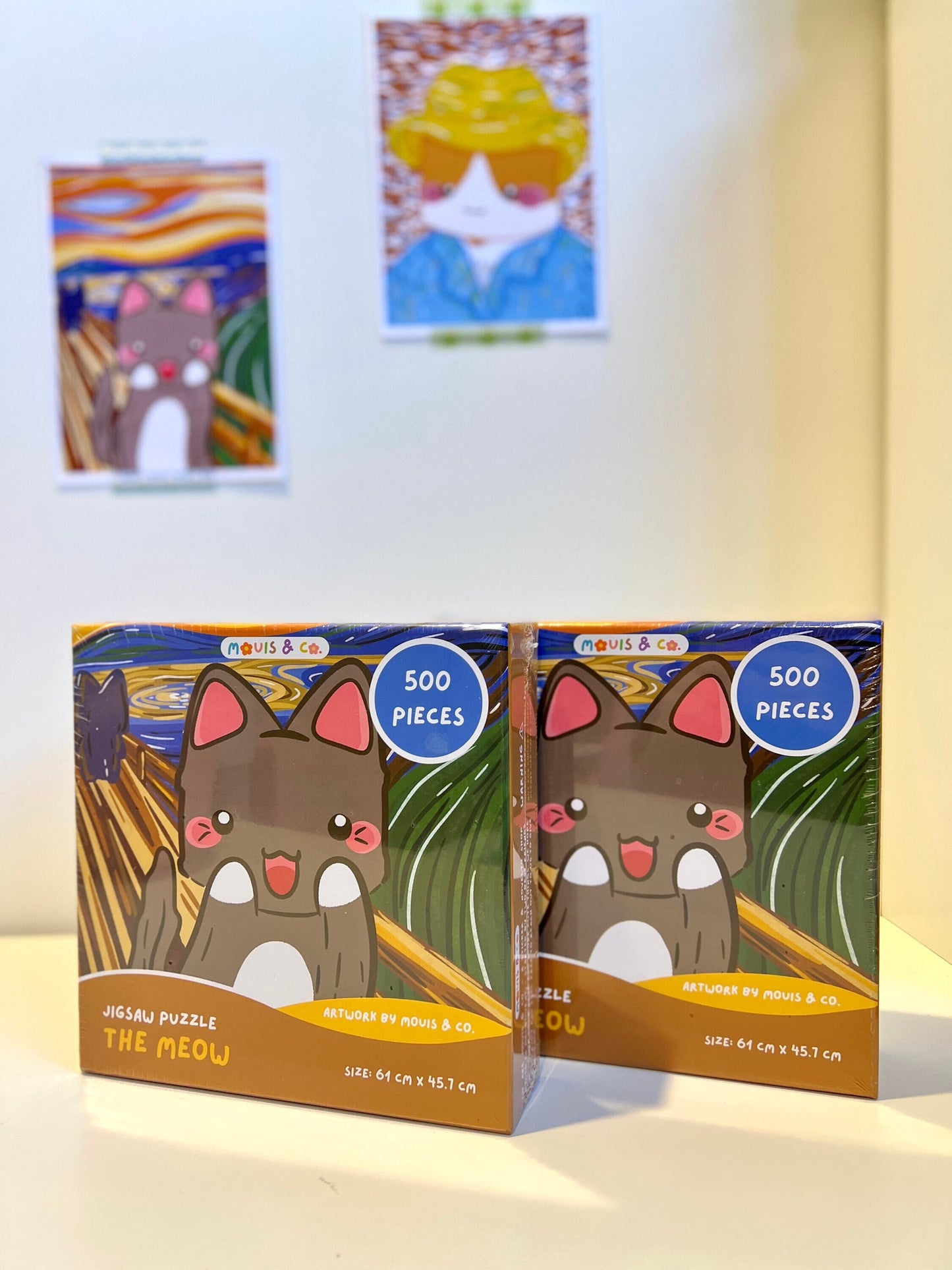 The Meow Jigsaw Puzzles 500 PCS