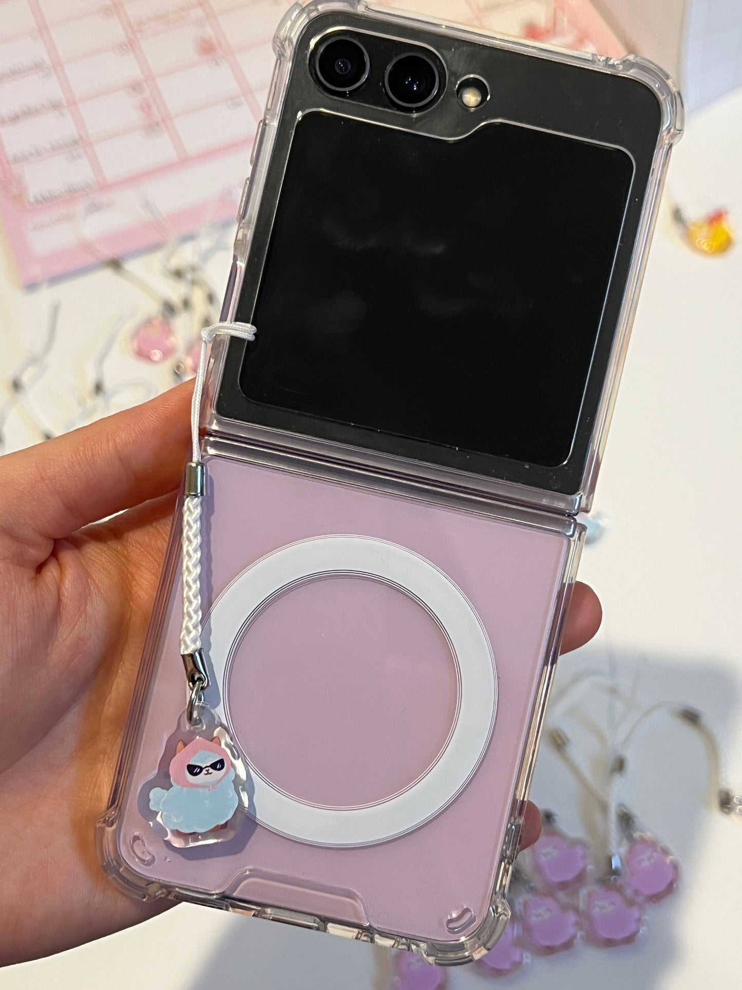 Llama Phone Charms Blind Pouch