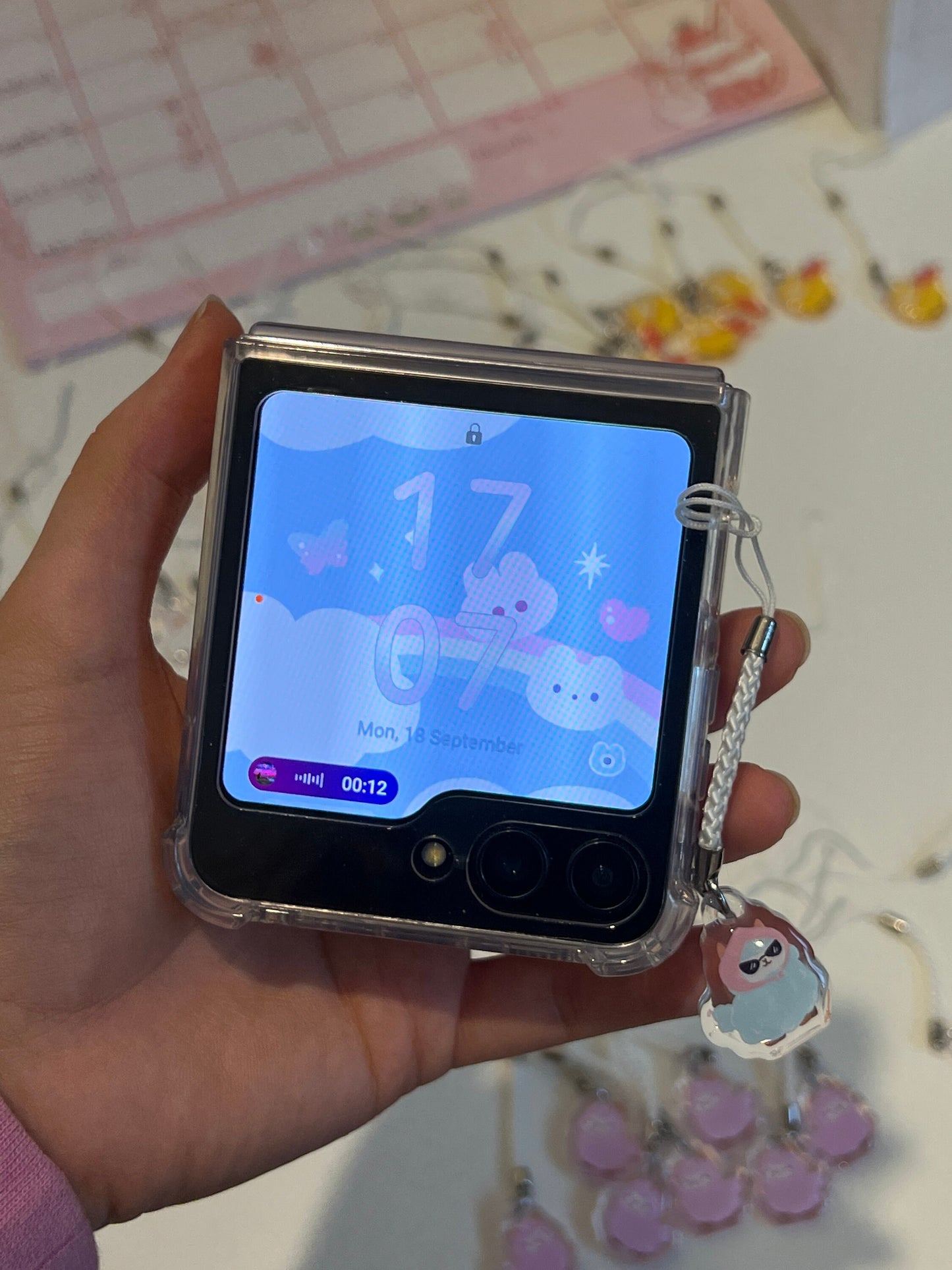 Llama Phone Charms Blind Pouch