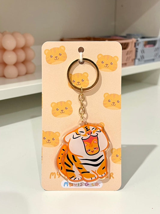 My Inner Tiger Keychain