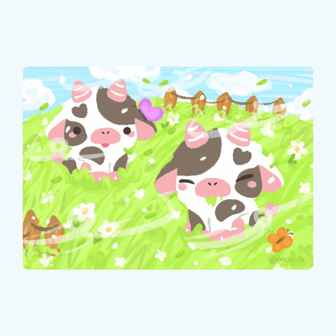 Bundle A5 Art Print - Mouis Land