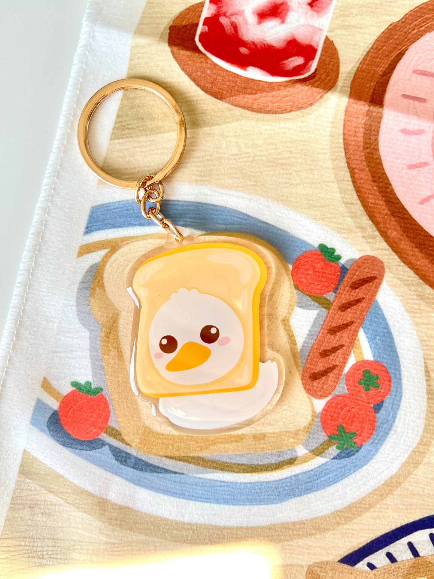 Inbread Duck Keychain