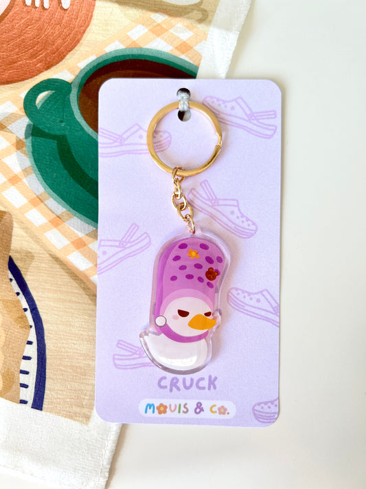 Cruck Keychain