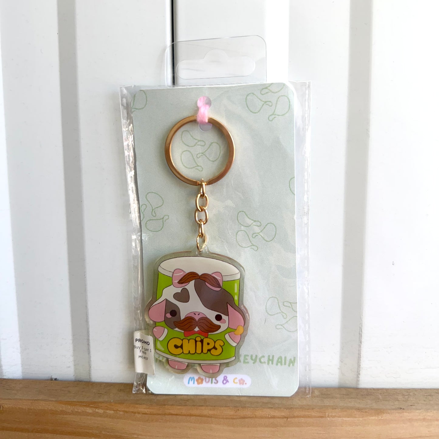 Mooly Chips Keychain