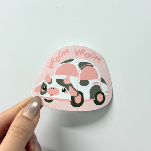 Vroom Vroom Die-cut Sticker