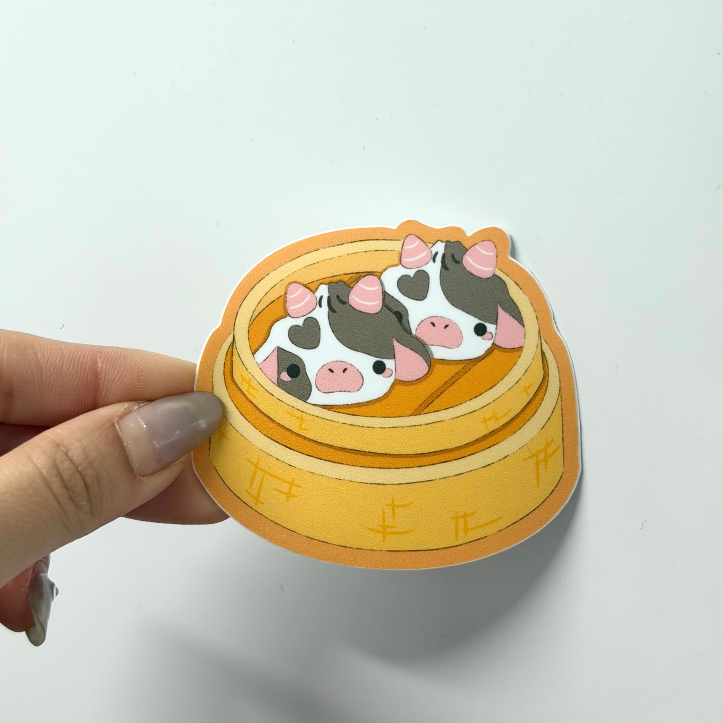 Mooly Bao Die-cut Sticker