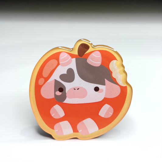 Apple Mooly Glitter Magnet