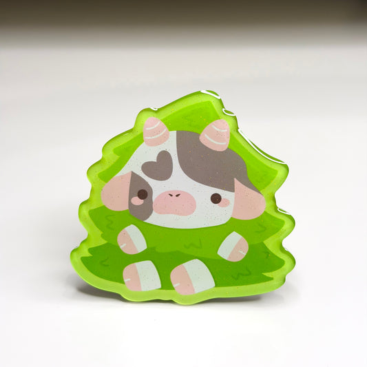 Forest Mooly Glitter Magnet