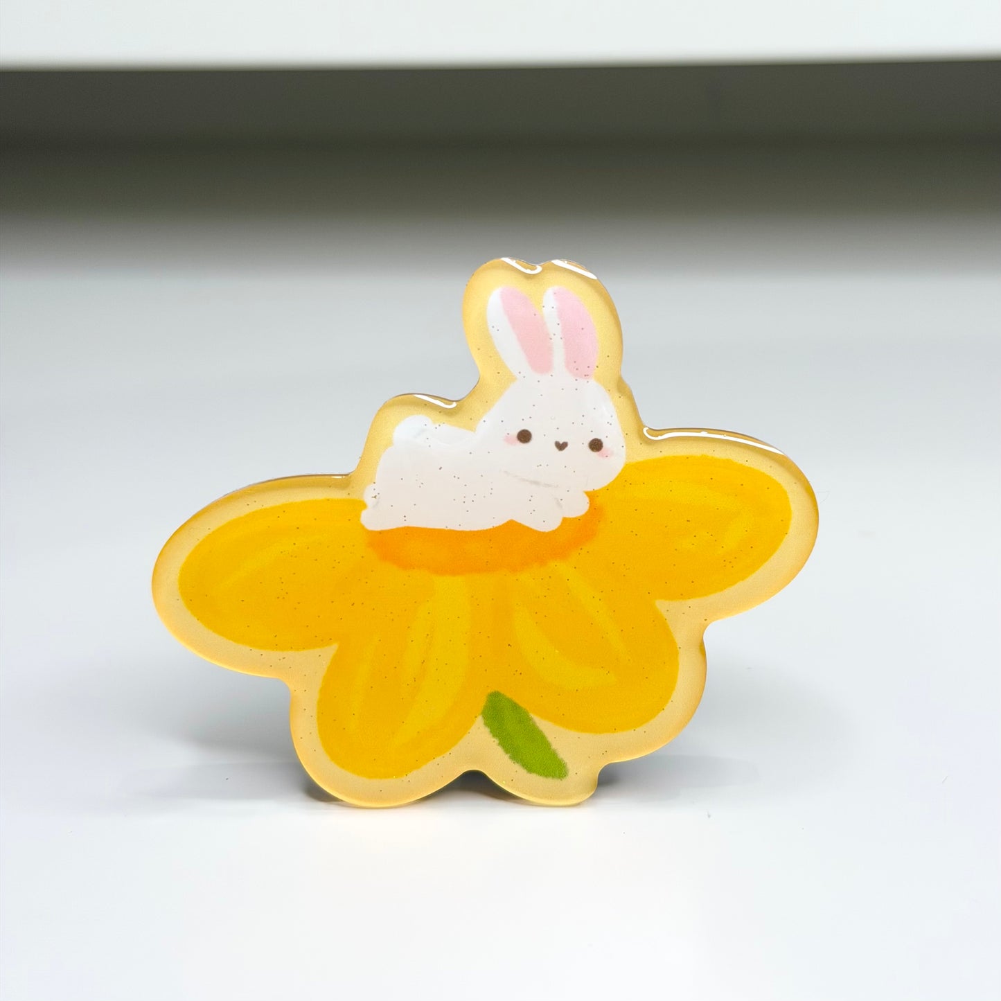 Daisy BunBun Glitter Magnet