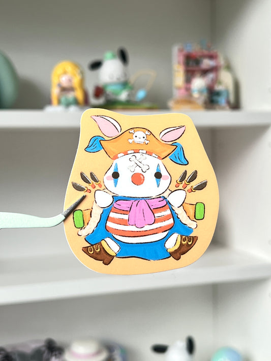 BunBun Buggy Die-cut Sticker