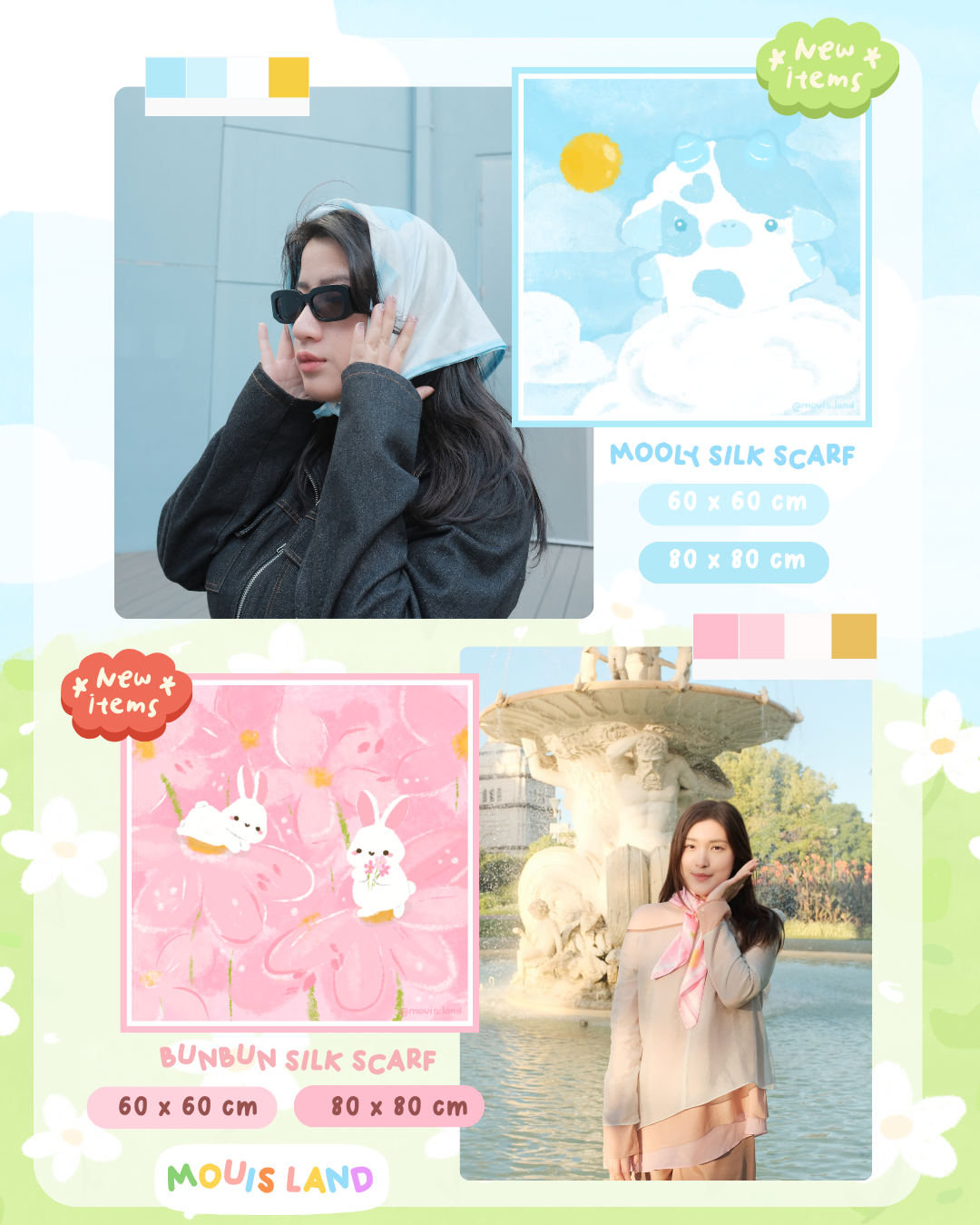 BunBun Silk Scarf