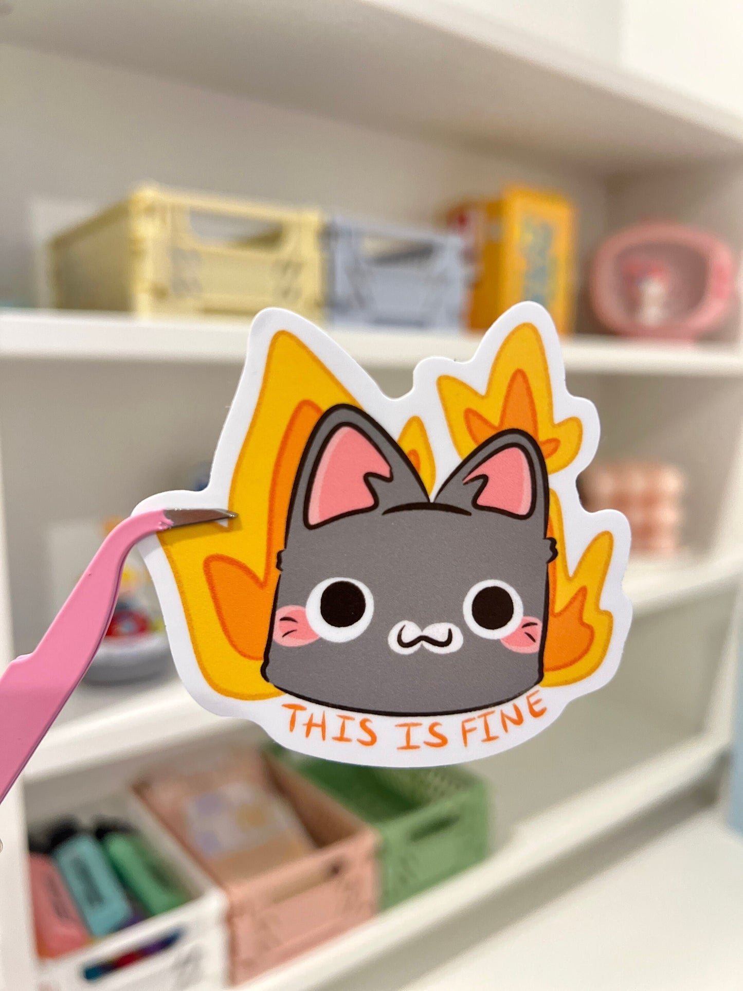 This is Fine Die-cut Stickers
