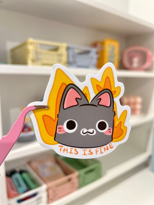 This is Fine Die-cut Stickers