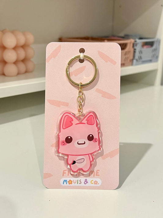 Fight Me Keychain